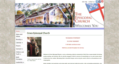 Desktop Screenshot of graceepiscopalliberty.org